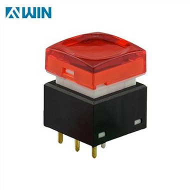 Buton de apăsare iluminat cu montare pe PCB 15*15
