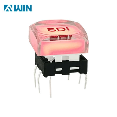 Buton de apăsare audio iluminat